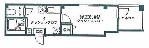 中野駅 徒歩8分 2階の物件間取画像