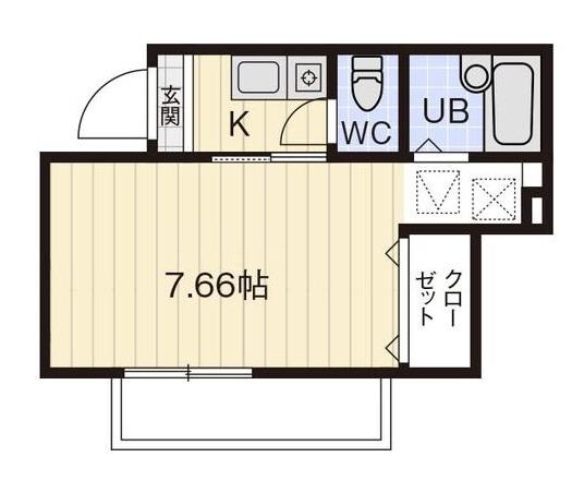 ひばりヶ丘駅 徒歩5分 1階の物件間取画像