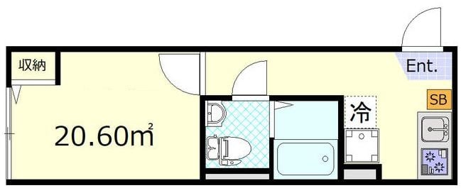 上井草駅 徒歩5分 3階の物件間取画像