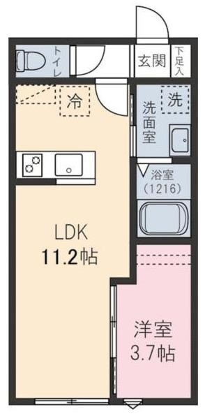 東長崎駅 徒歩9分 2階の物件間取画像