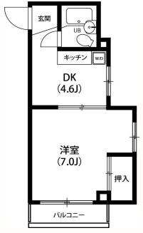 北池袋駅 徒歩7分 3階の物件間取画像