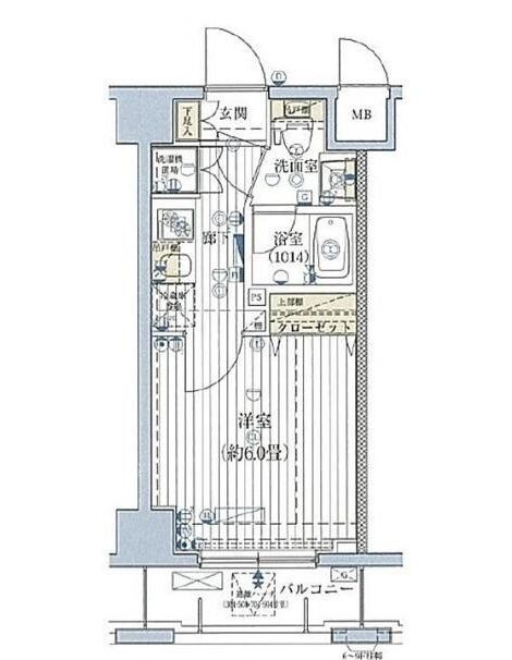 東十条駅 徒歩5分 2階の物件間取画像