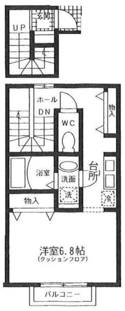 吉祥寺駅 徒歩13分 2階の物件間取画像