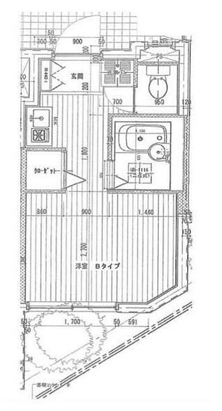 板橋本町駅 徒歩4分 1階の物件間取画像