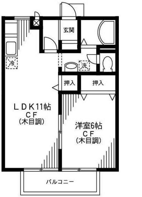 西新井駅 徒歩13分 2階の物件間取画像