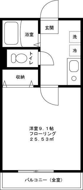 物件間取画像