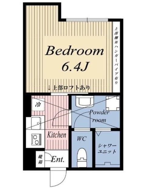 蕨駅 徒歩5分 1階の物件間取画像