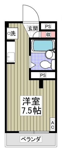 浦安駅 徒歩13分 3階の物件間取画像