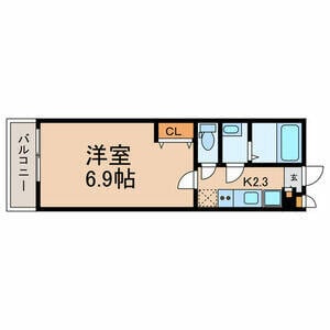 新船橋駅 徒歩3分 3階の物件間取画像