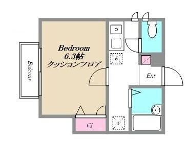 十条駅 徒歩5分 2階の物件間取画像