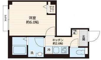 ステラ・コートの物件間取画像