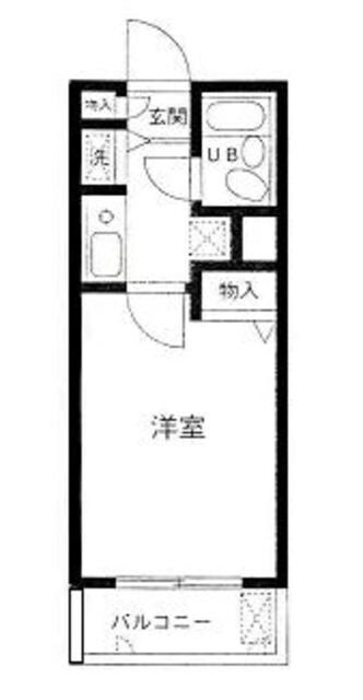 上中里駅 徒歩7分 1階の物件間取画像