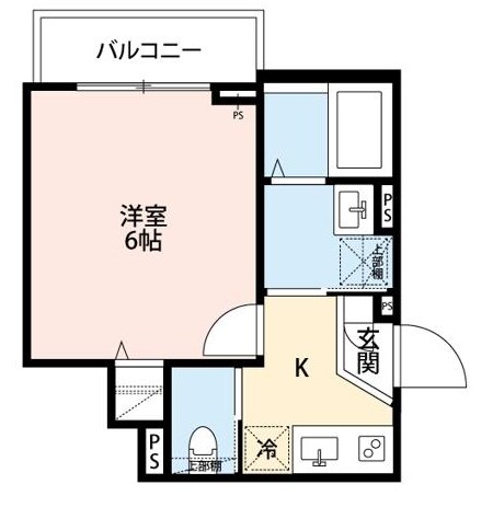 京成津田沼駅 徒歩3分 2階の物件間取画像