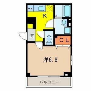 蕨駅 徒歩8分 3階の物件間取画像