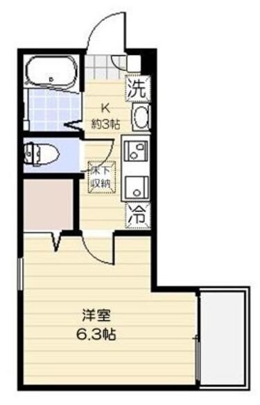 川口駅 徒歩9分 1階の物件間取画像