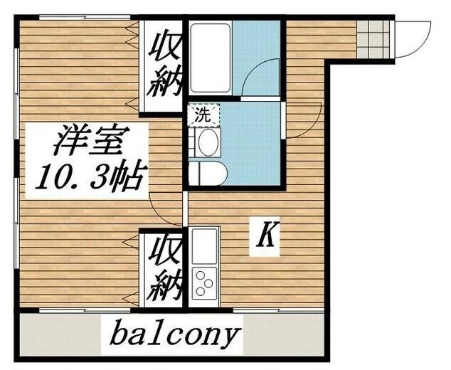 梅島駅 徒歩12分 3階の物件間取画像