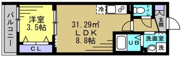津田沼駅 徒歩16分 1階の物件間取画像