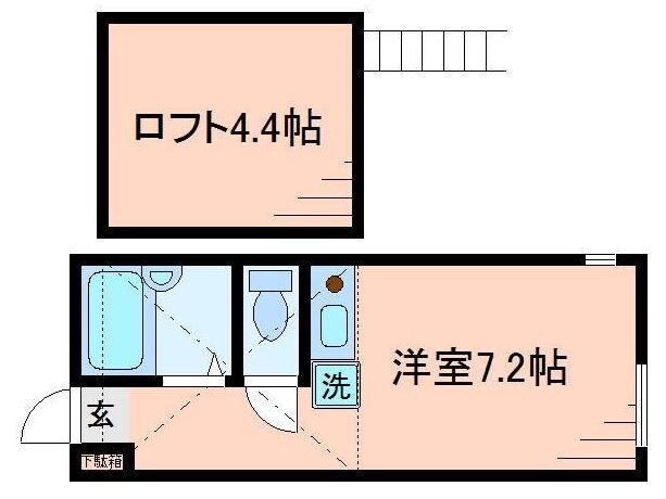 菊名駅 徒歩5分 1階の物件間取画像