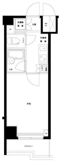 東池袋駅 徒歩3分 8階の物件間取画像