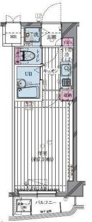 平和島駅 徒歩6分 2階の物件間取画像