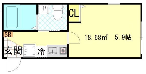 平井駅 徒歩7分 2階の物件間取画像