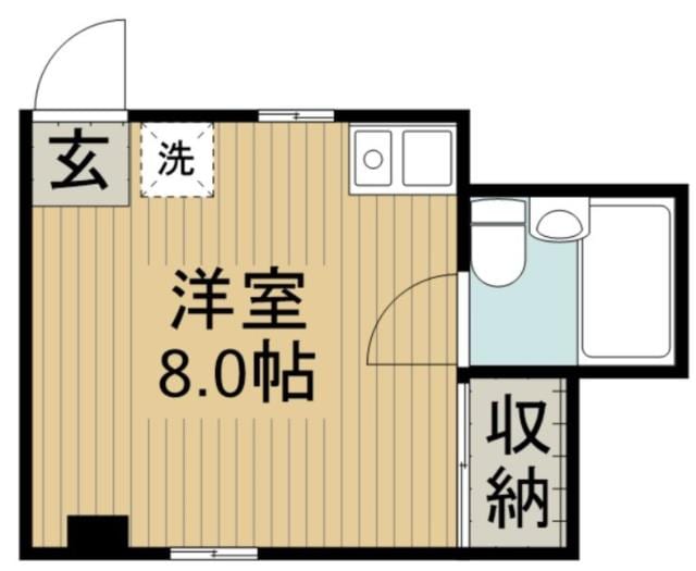 アーバン関沢の物件間取画像