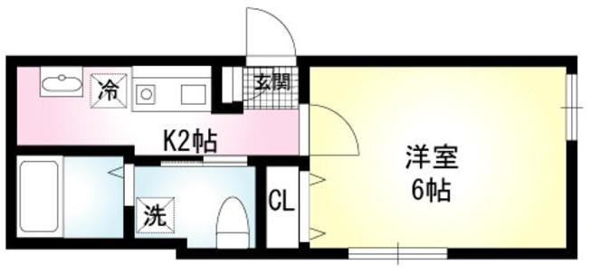 ＭＯＤＵＬＯＲ馬込の物件間取画像