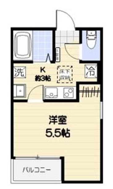 ときわ台駅 徒歩9分 1階の物件間取画像