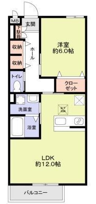 八潮駅 徒歩9分 3階の物件間取画像