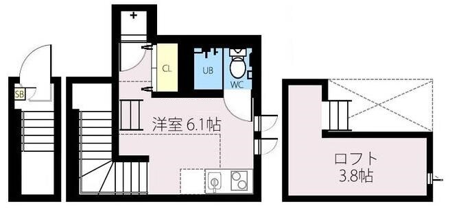 千川駅 徒歩8分 2階の物件間取画像