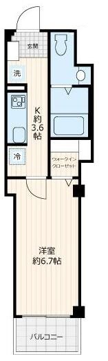 浅草駅 徒歩9分 1階の物件間取画像