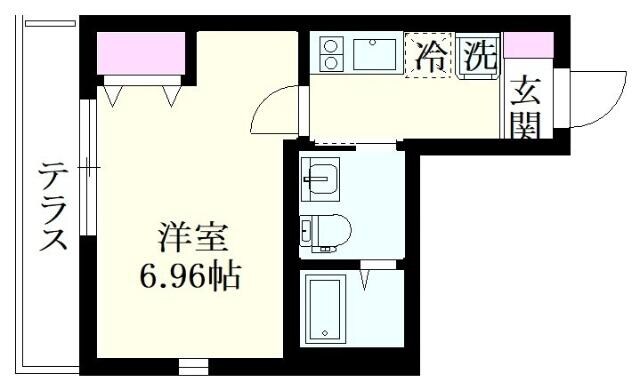 NSGATE扇大橋の物件間取画像
