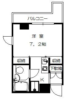 東品川シティハウスの物件間取画像