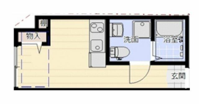 新高円寺駅 徒歩10分 2階の物件間取画像