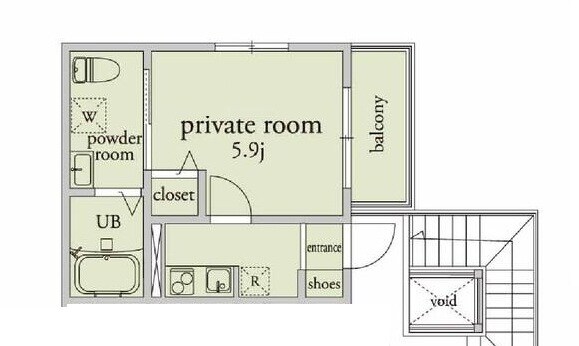 青砥駅 徒歩3分 3階の物件間取画像
