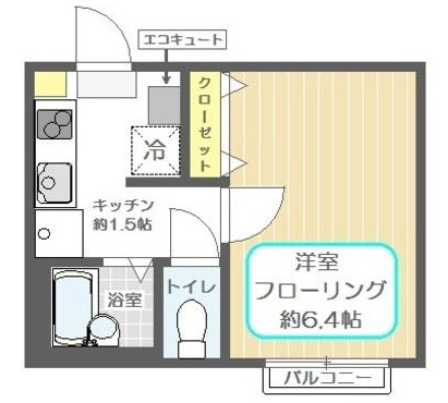 西新井駅 徒歩10分 1階の物件間取画像