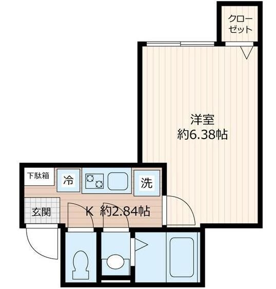 柏駅 徒歩11分 2階の物件間取画像