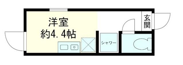 地下鉄赤塚駅 徒歩9分 2階の物件間取画像