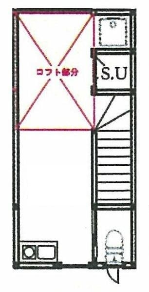 竹ノ塚駅 徒歩2分 2階の物件間取画像