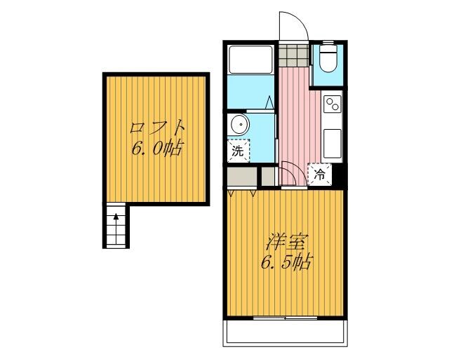 馬橋駅 徒歩2分 2階の物件間取画像