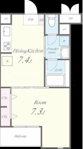 北松戸駅 徒歩8分 2階の物件間取画像