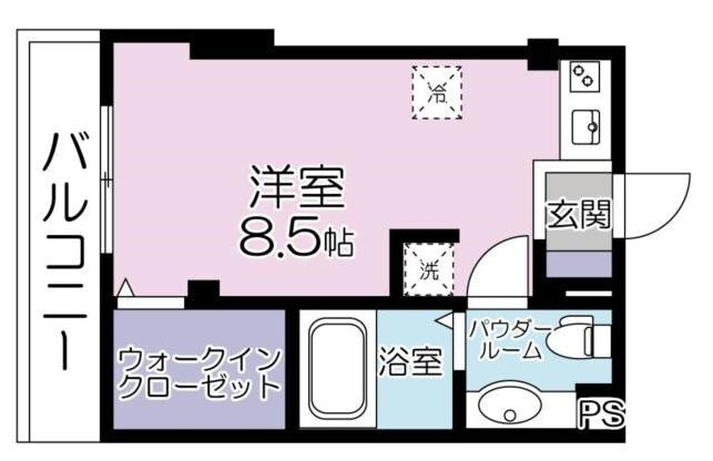 大森町駅 徒歩7分 2階の物件間取画像