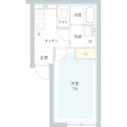 志茂駅 徒歩1分 3階の物件間取画像