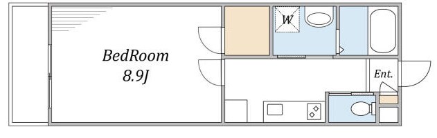 新鎌ケ谷駅 徒歩8分 2階の物件間取画像