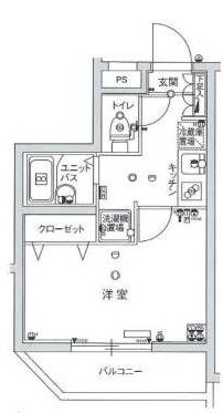 スカイコート練馬壱番館の物件間取画像