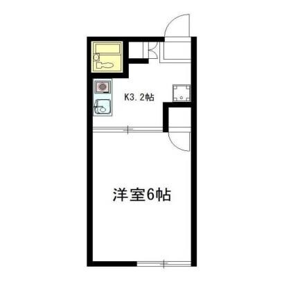 下井草駅 徒歩16分 2階の物件間取画像