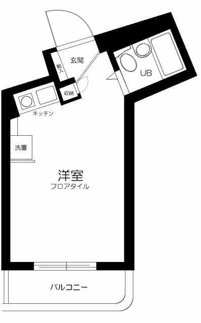 赤羽駅 徒歩4分 3階の物件間取画像