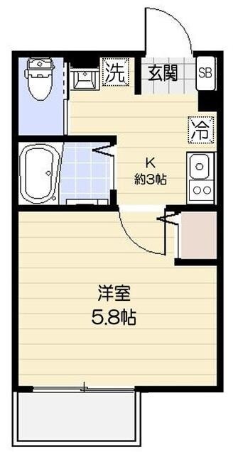 京成小岩駅 徒歩12分 1階の物件間取画像