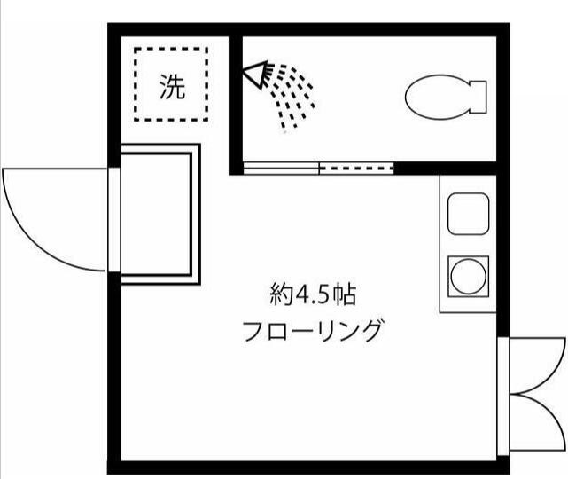 大島駅 徒歩7分 1階の物件間取画像