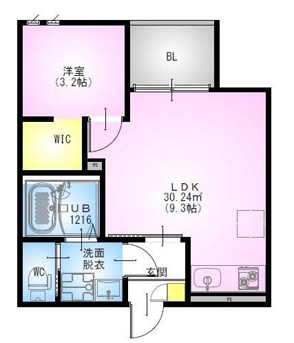 さいたま新都心駅 徒歩12分 1階の物件間取画像